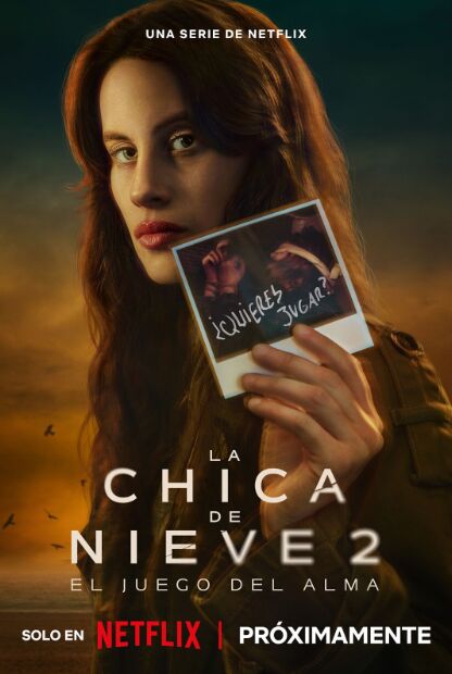 Cartel promocional de "La chica de la nieve 2: El juego del alma"