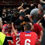 Apelación estima el recurso del Atleti y rebaja a un partido la sanción a la grada de los ultras