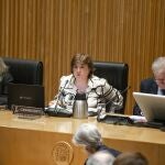 Concepción Cascajosa, presidenta interina de RTVE comparece en el Congreso de los Diputados