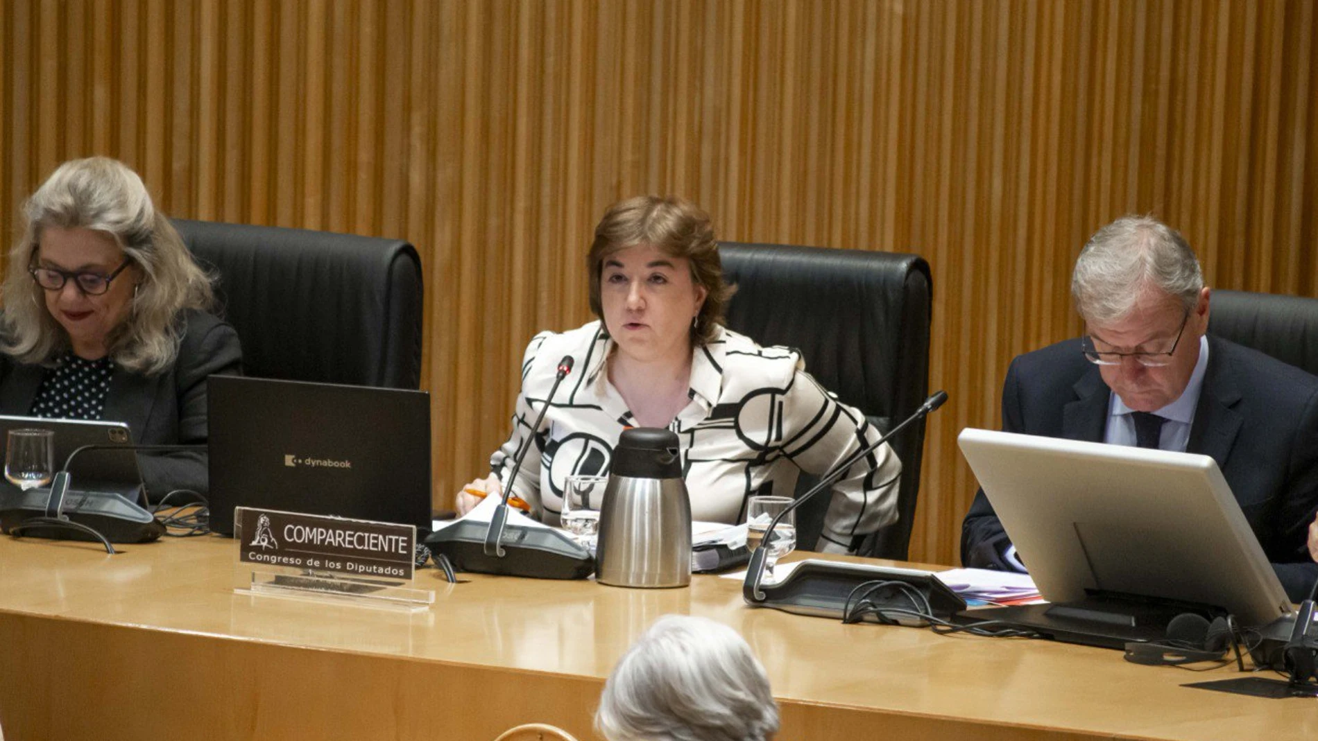 Concepción Cascajosa, presidenta interina de RTVE comparece en el Congreso de los Diputados