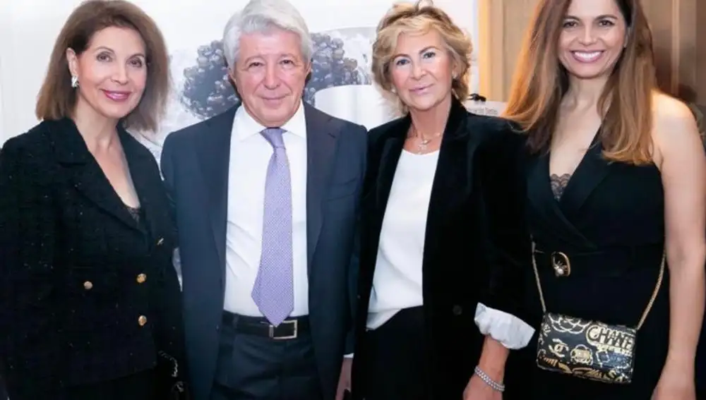 Massumeh, Enrique Cerezo, María Jesús de Frutos y Nasrin Zhiyan