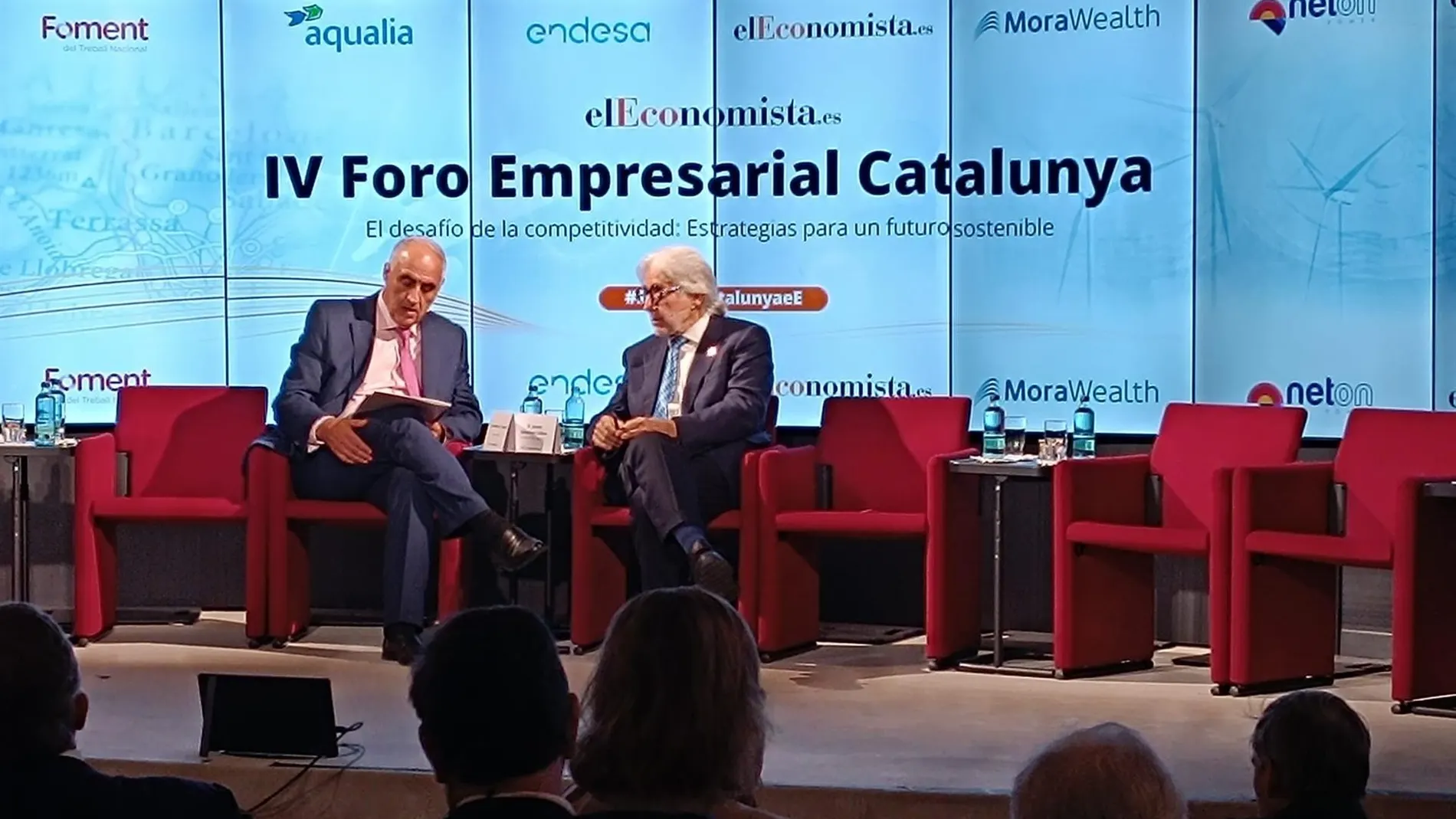 Economía.- Sánchez Llibre (Foment) cree que hay "estabilidad" para el retorno de las empresas a Cataluña