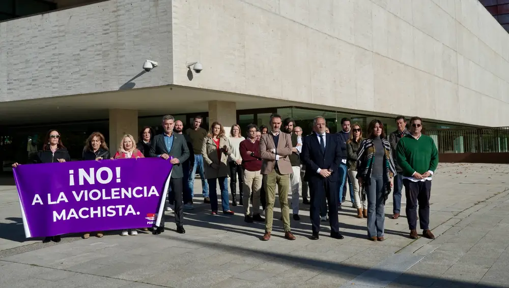 Carlos Pollán a las puertas de las Cortes regionales