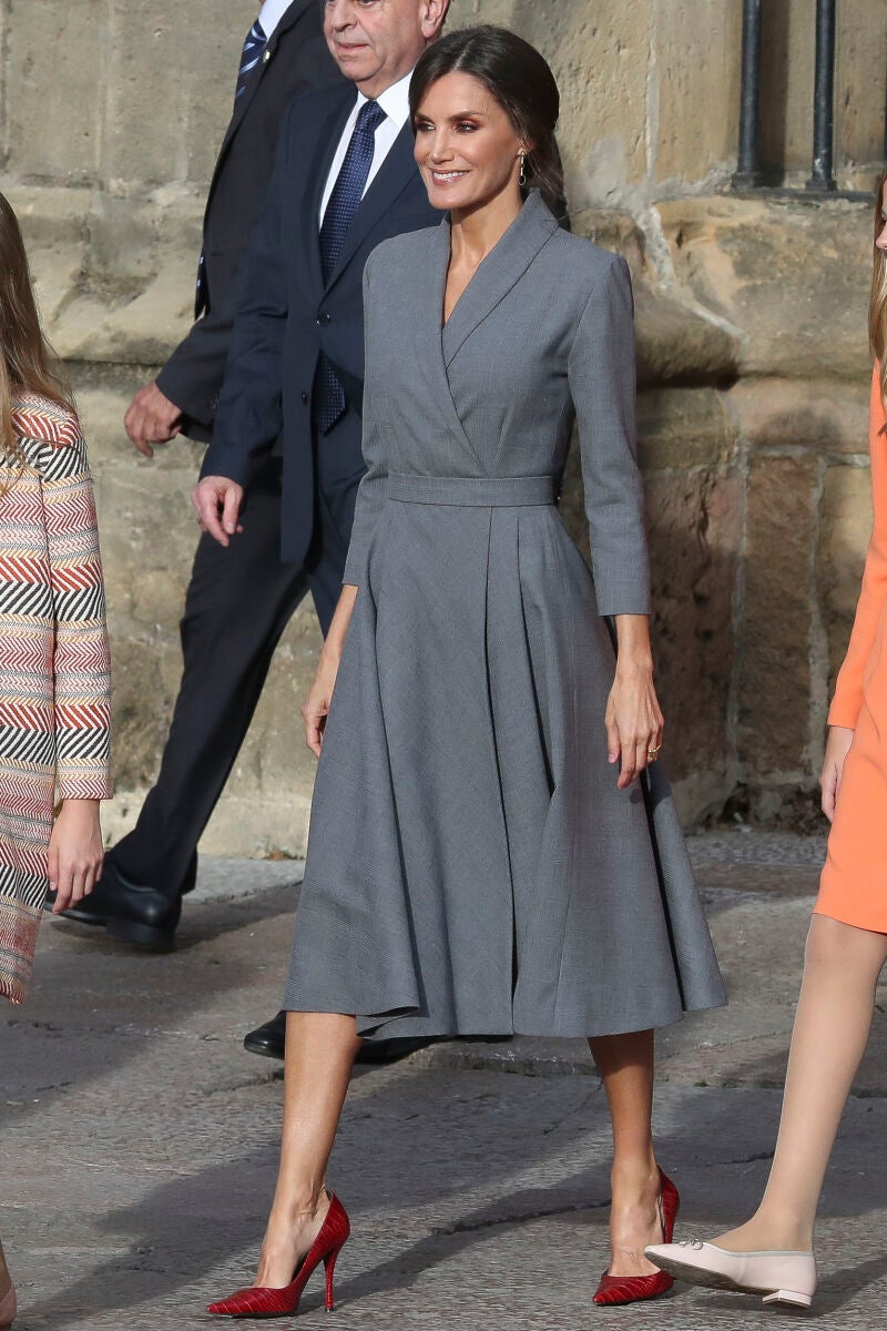 La Reina Letizia en los Premios Princesa de Asturias 2017.