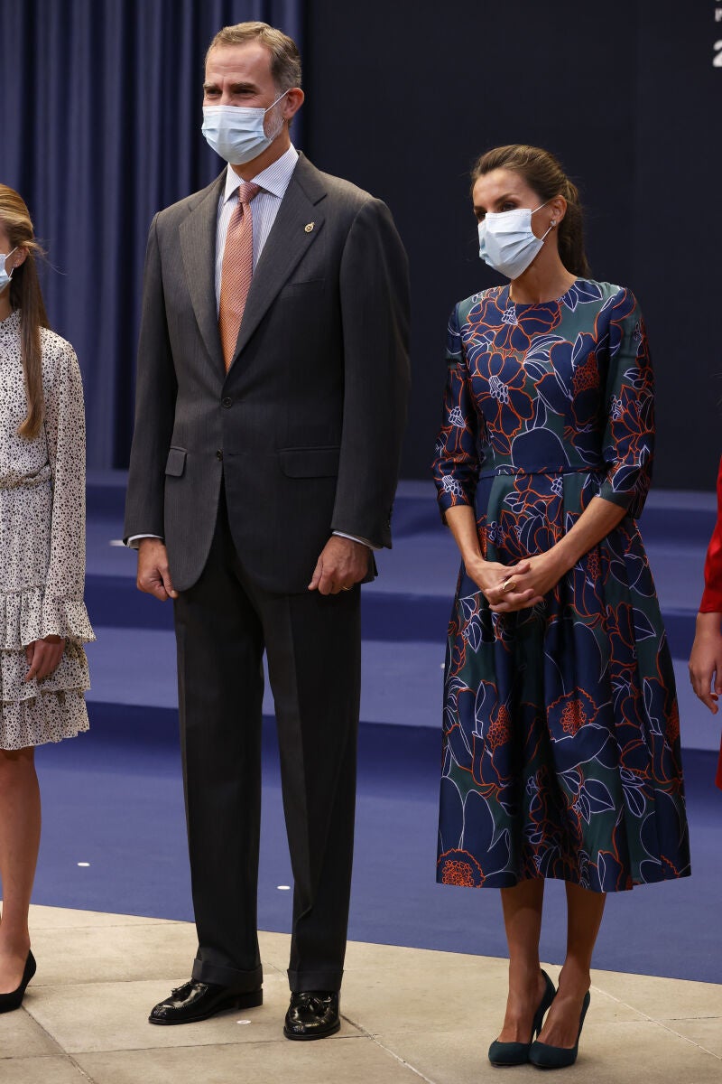 Letizia en los Premios Princesa de Asturias 2020.
