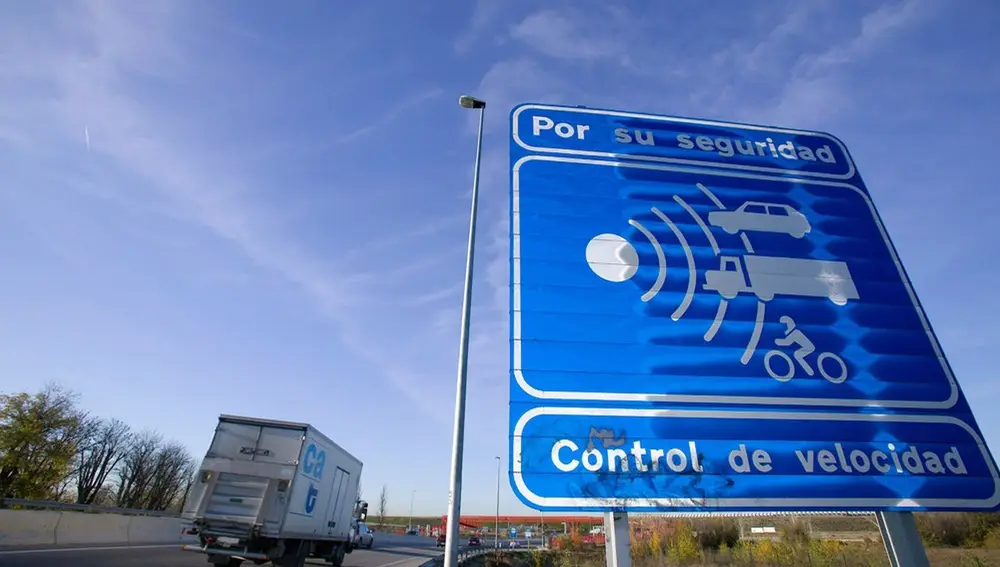 Imagen de archivo de un control de velocidad.