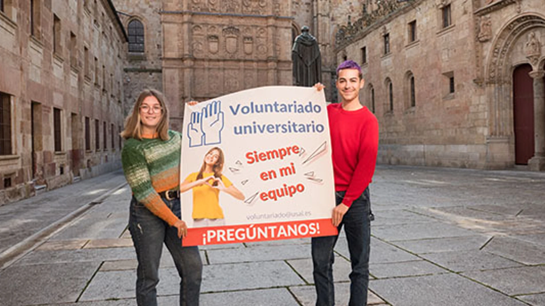 Voluntarios de la Universidad de Salamanca