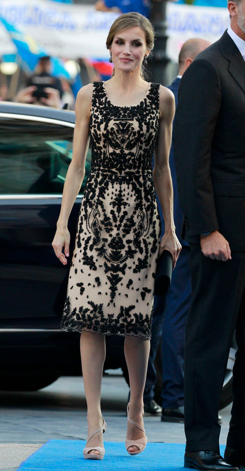 La Reina Letizia en los Premios Princesa de Asturias 2016.