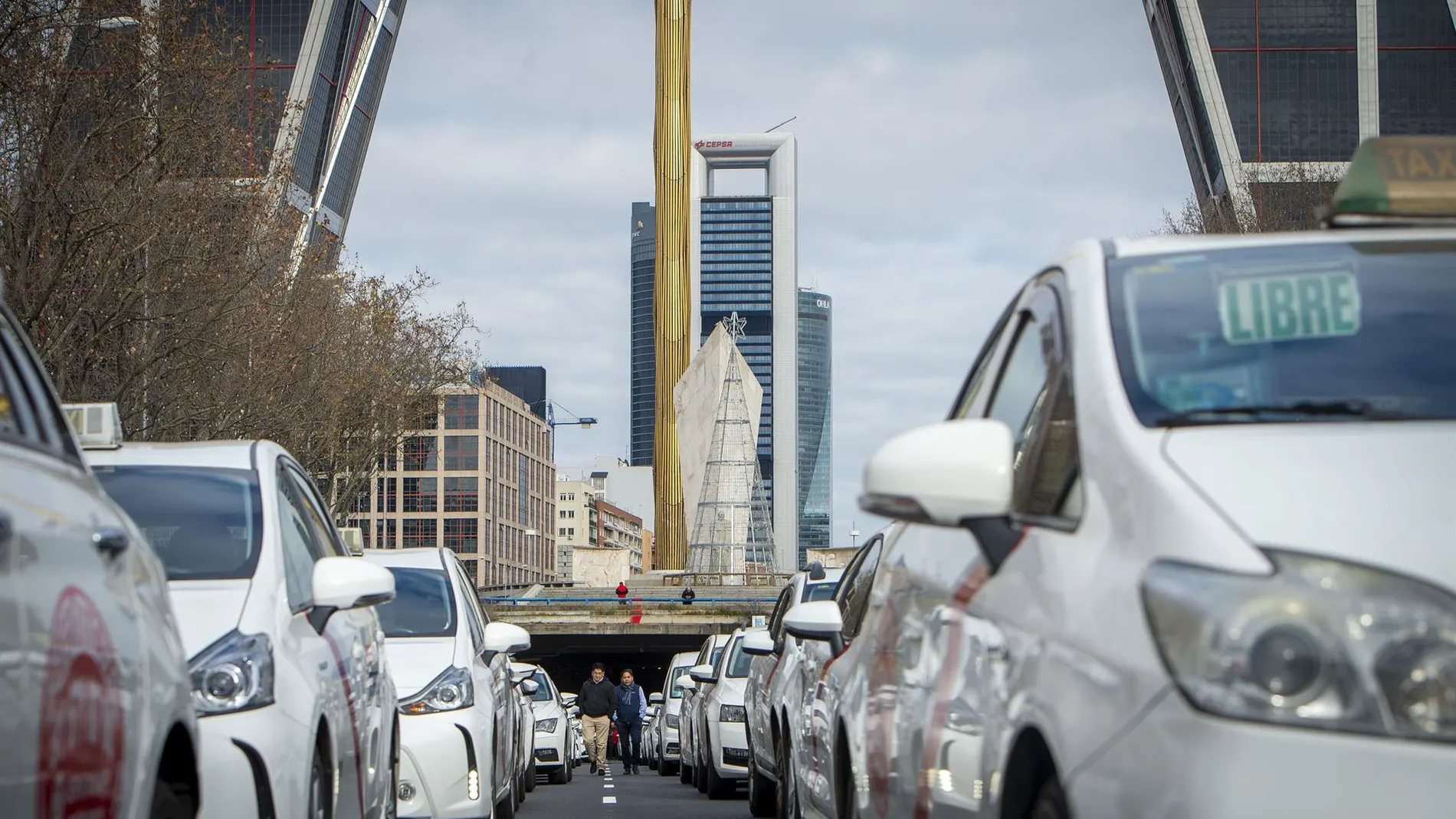 MADRID.-Comunidad lanza un piloto para testar entre taxistas sistemas integrales de seguridad con cámara y 'botón del pánico'