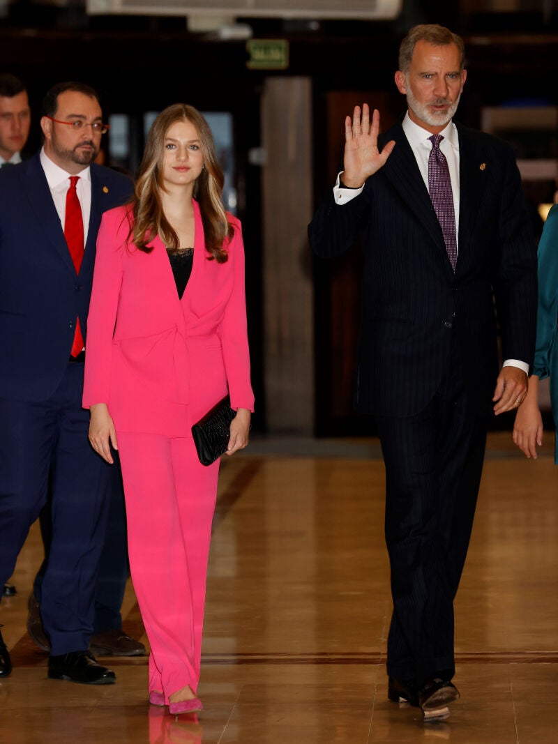 Leonor en los Premios Princesa de Asturias 2022.