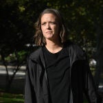 María Casado en el último adiós a Mayra Gómez Kemp