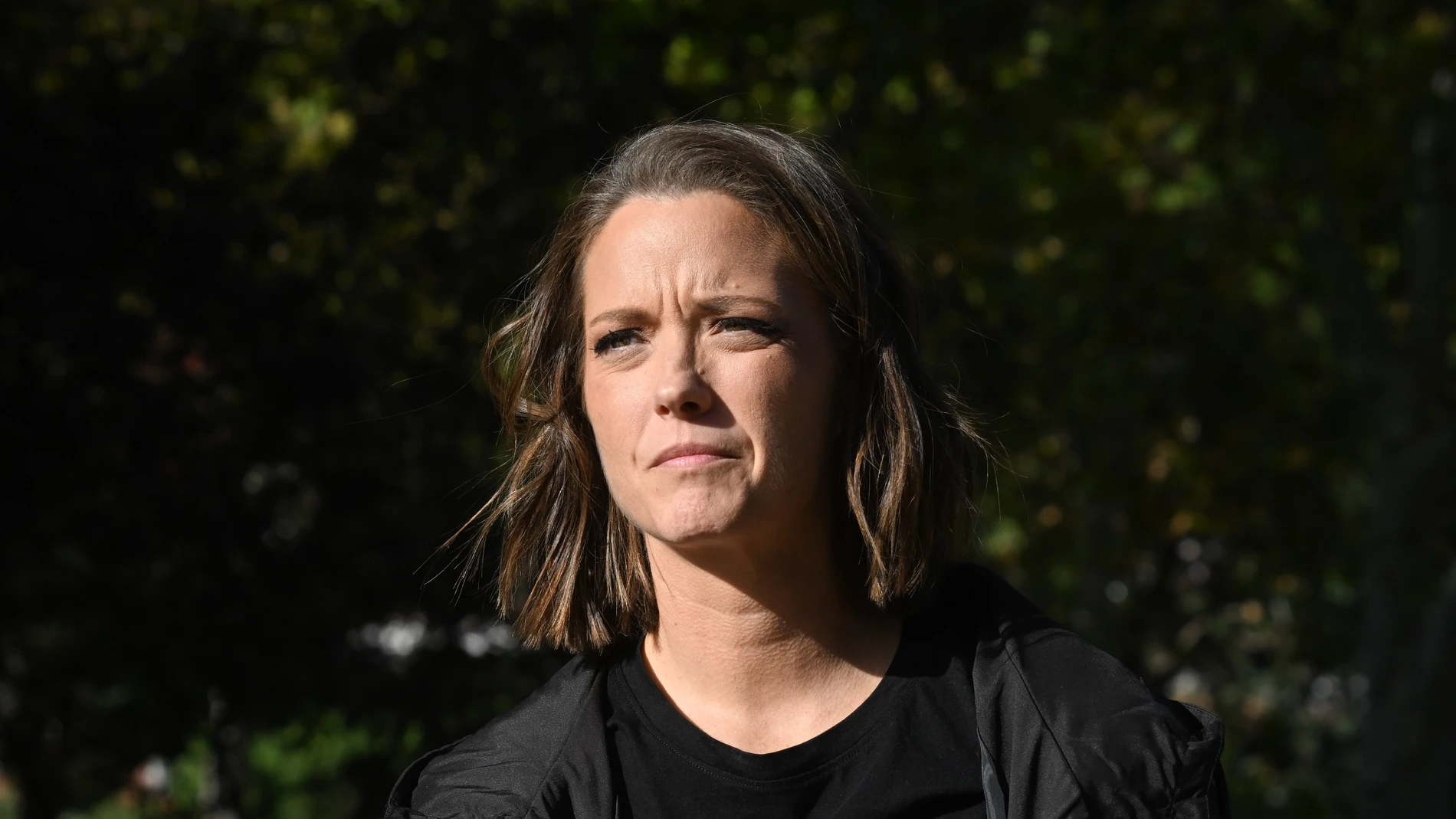 María Casado llega al tanatorio San Isidro para dar el "último adiós" a Mayra Gómez Kemp a 18 de Octubre de 2024 en Madrid (España).MAYRA GÓMEZ KEMP;TANATORIO;FAMOSOS;José Oliva / Europa Press18/10/2024