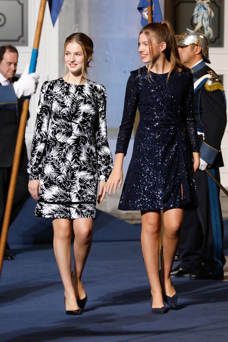 Leonor en los Premios Princesa de Asturias 2023.