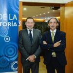 Rodrigo Cabrejas, de Auditores; y Juan Carlos De Margarida, presidente ECOVA
