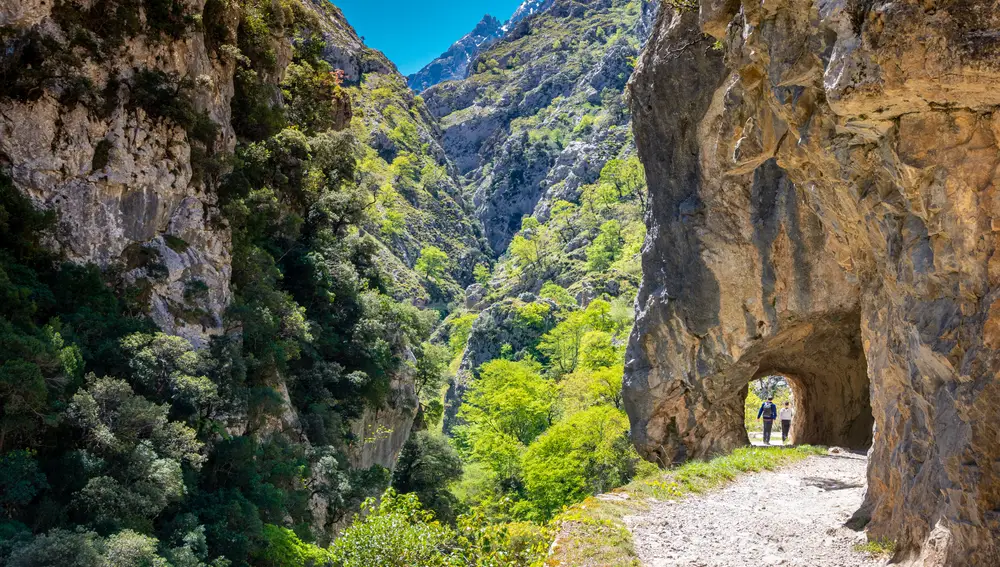 La ruta del Cares, entre León y Asturias