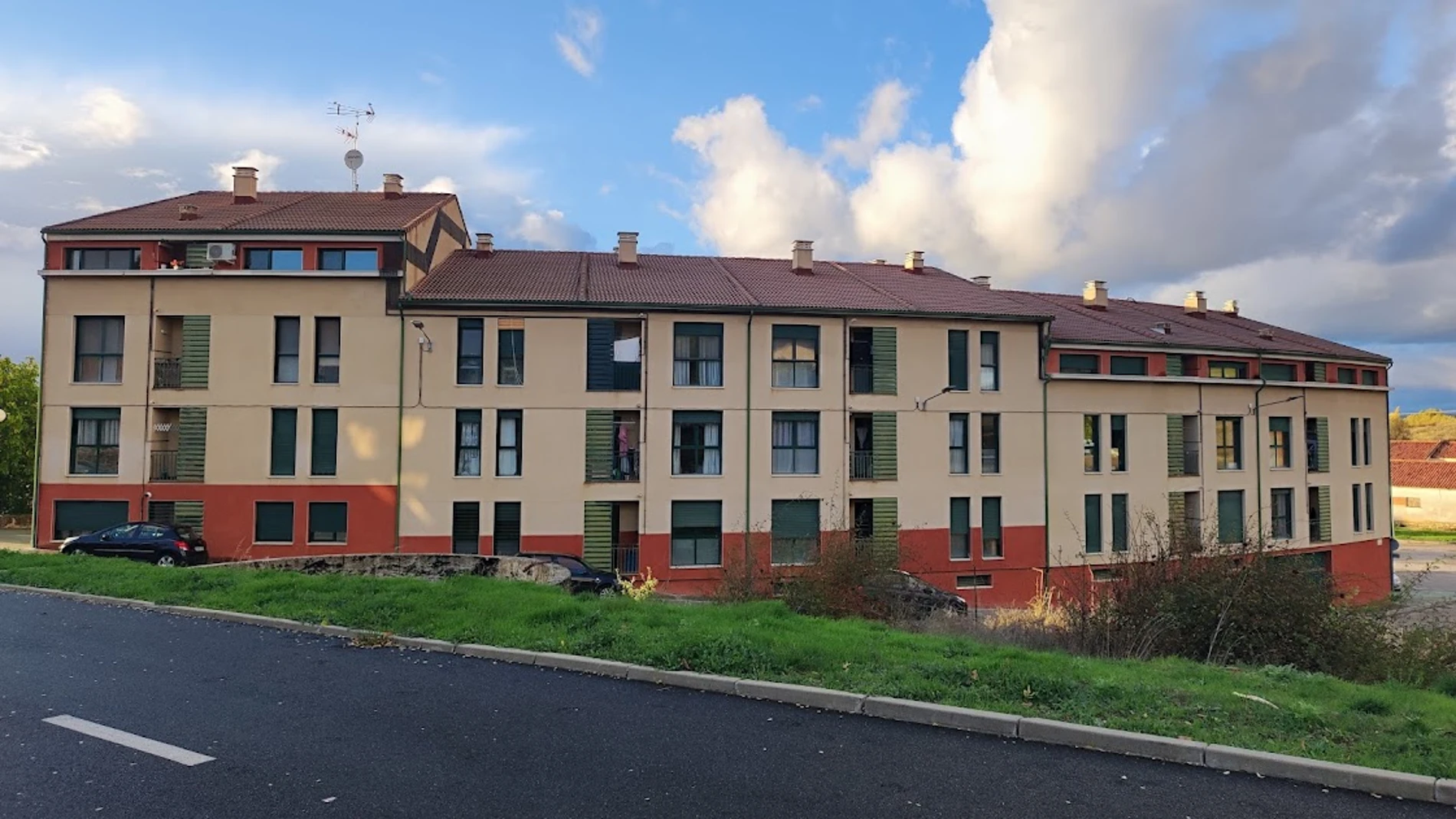Una de las promociones de vivienda social en El Burgo de Osma
