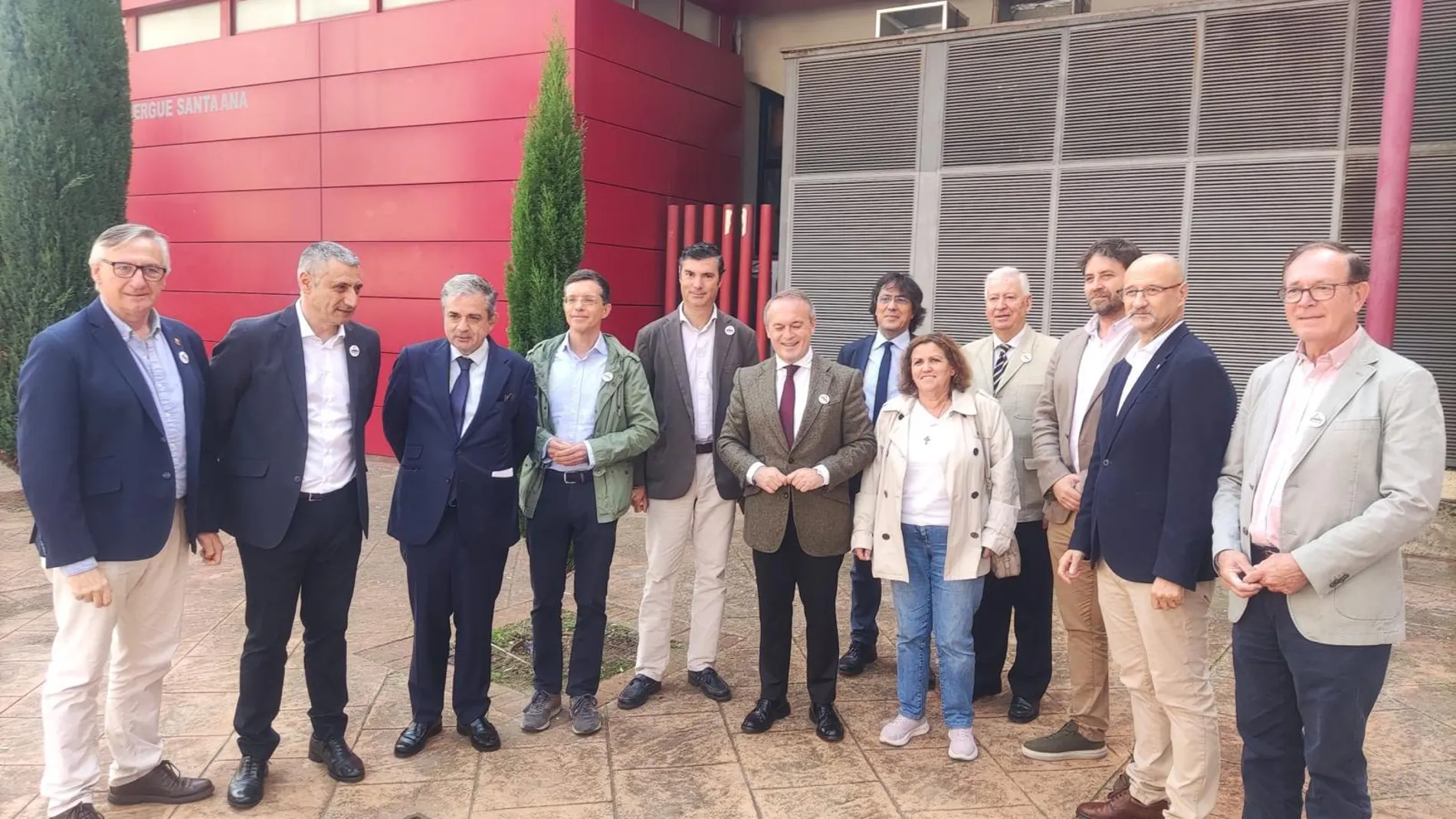 Encuentro para exigir la reapertura del Tren Ruta de la Plata celebrado en Plasencia