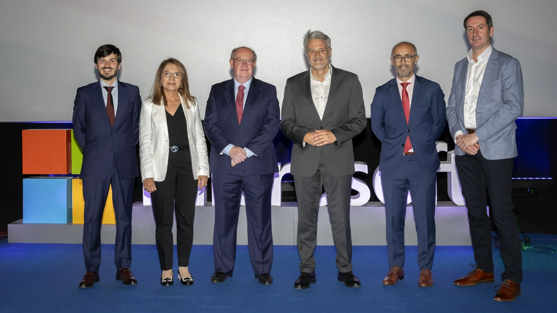 El alcalde de Algete, Fernando Romo, en la presentación oficial de la Región Cloud de Madrid por parte de Microsoft