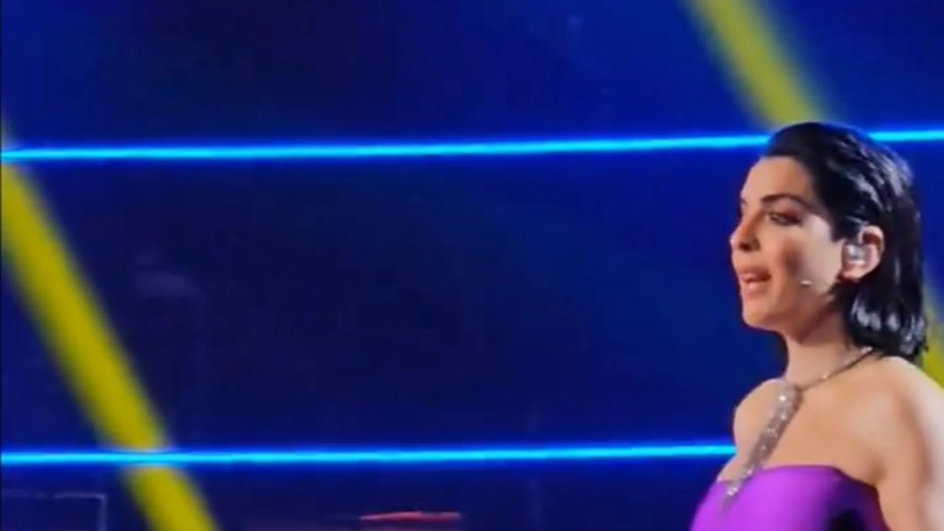 Ruth Lorenzo se enfado por esto en la final del "Benidorm Fest 2024"