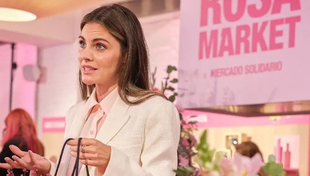 Amaia Salamanca en el Rosa Market