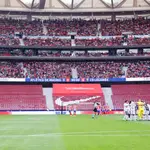El Riyadh Air Metropolitano, con el fondo sur vacío