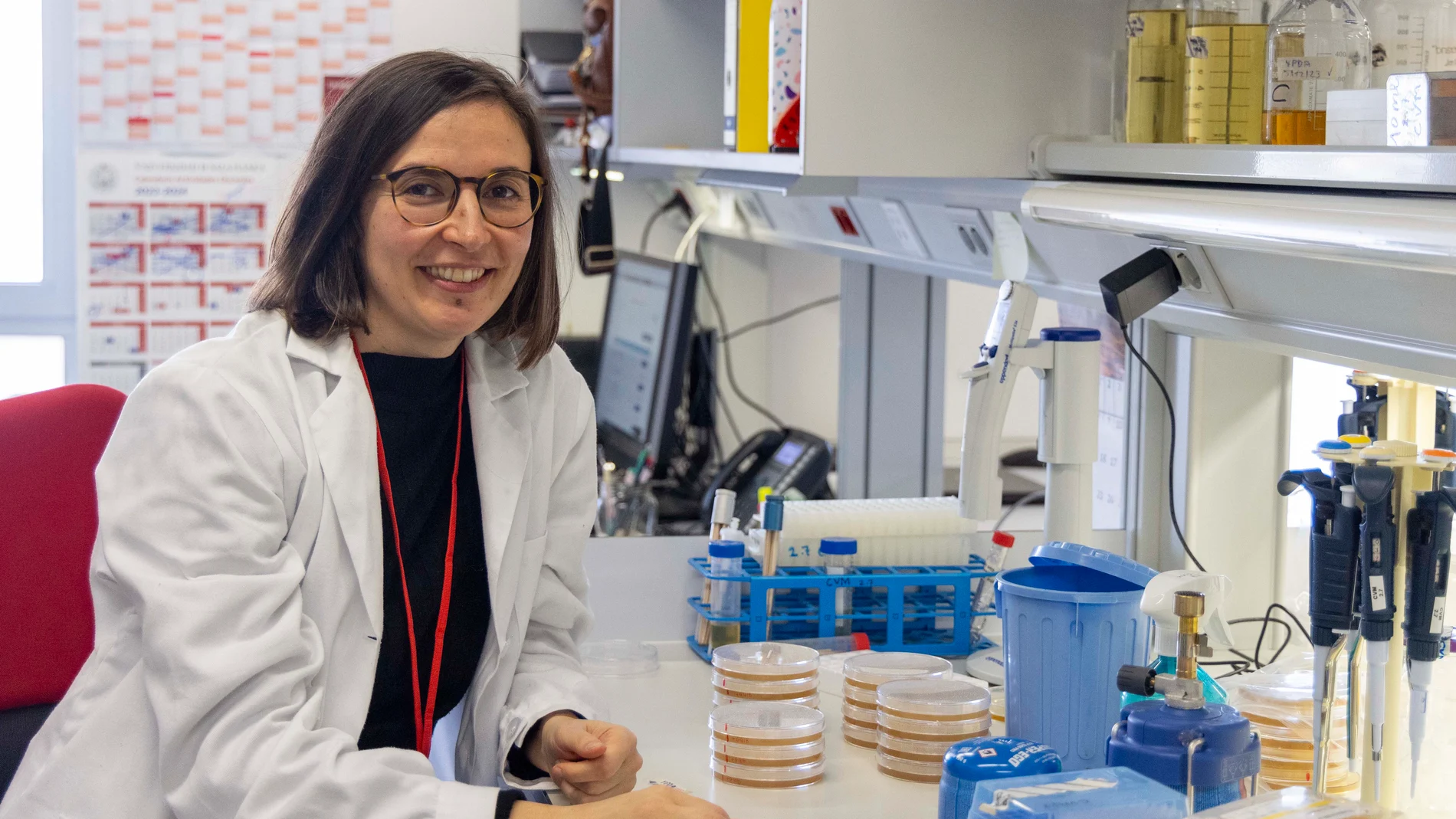 La investigadora del Instituto de Biología Funcional y Genómica (IBFG), Cristina Viéitez