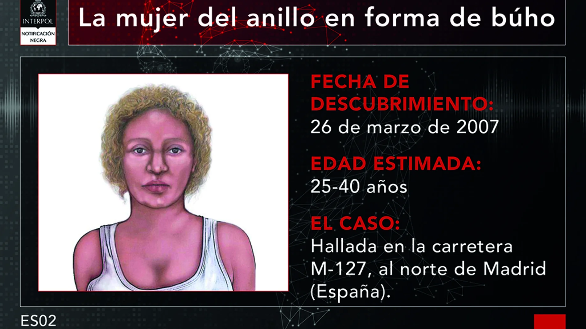 Caso de 'la mujer del anillo en forma de búho'