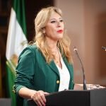 La consejera de Economía y Hacienda, Carolina España