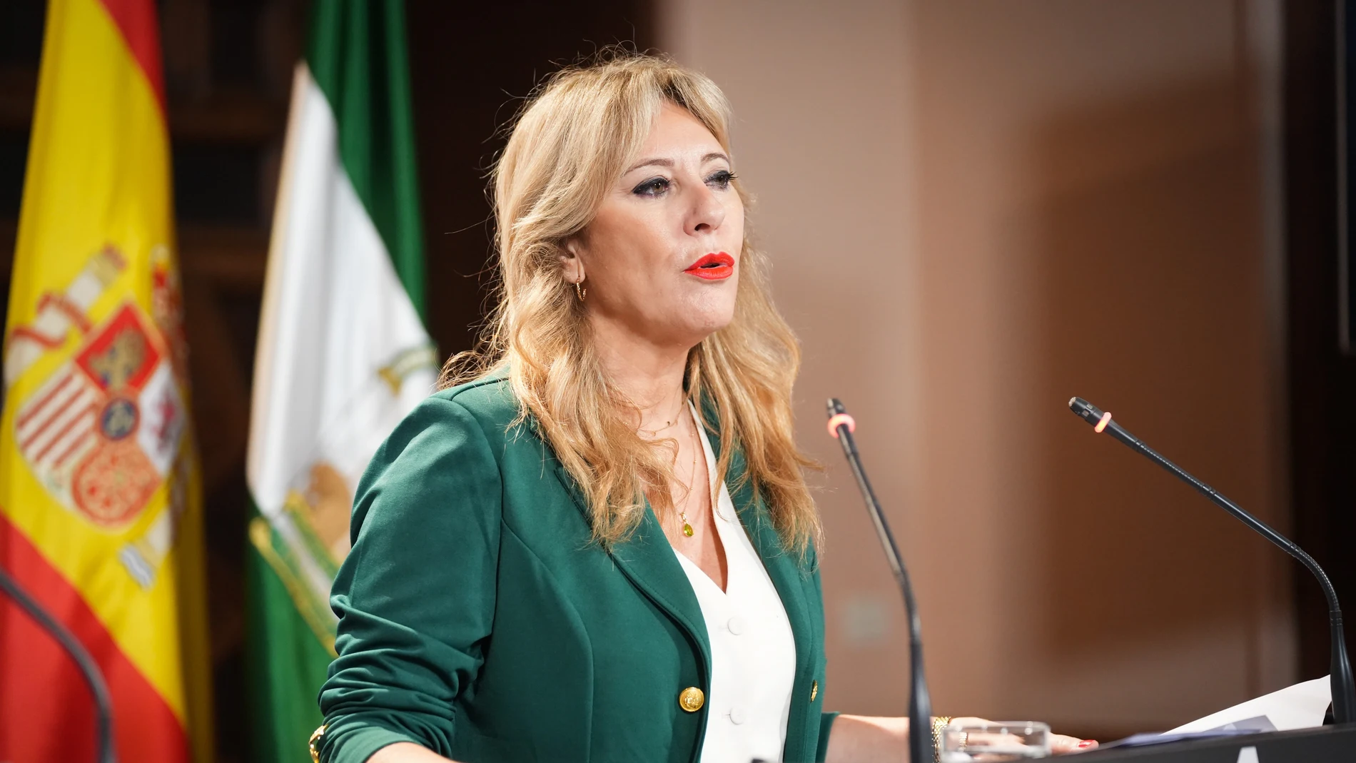 La consejera de Economía y Hacienda, Carolina España