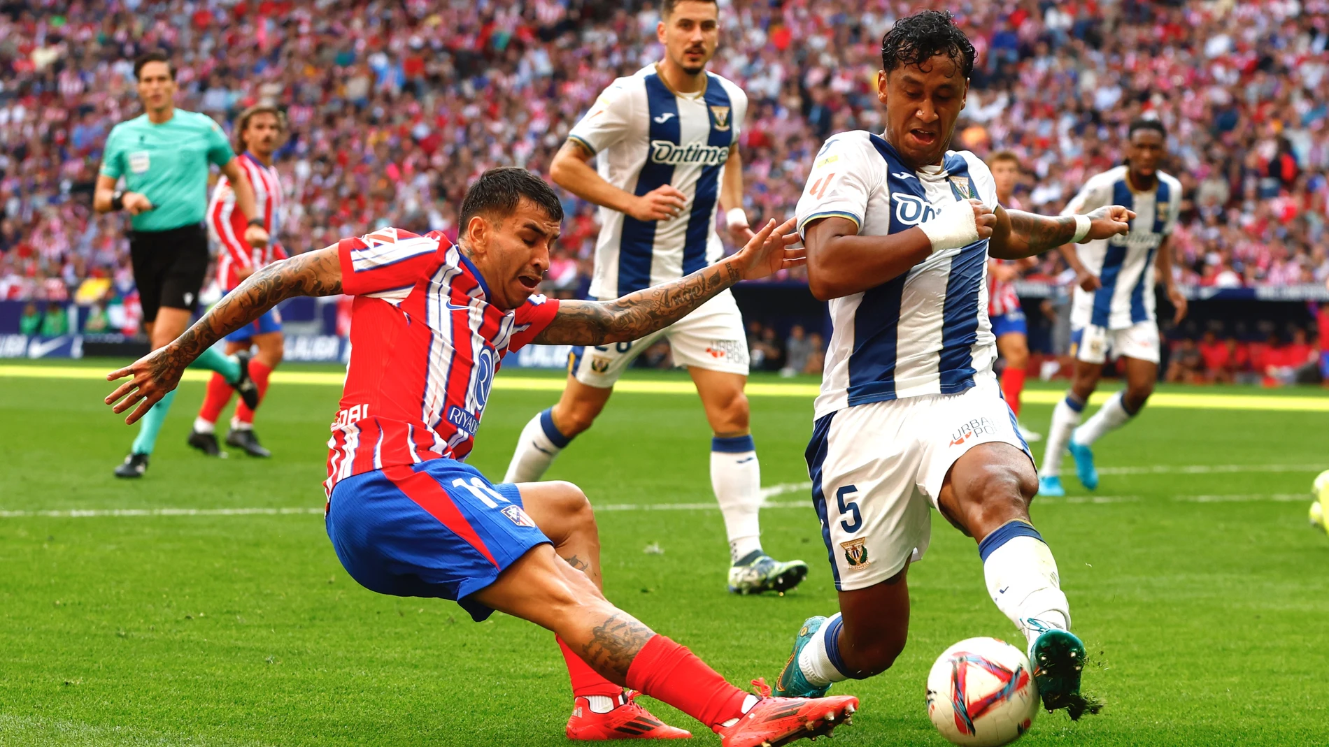 Encuentro de Liga entre el Atletico de Madrid y el C.D Leganés. © Jesús G. Feria.