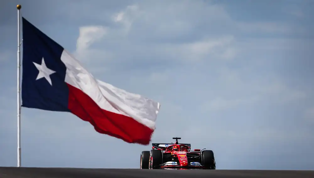 AV.Fórmula 1/GP Estados Unidos.- Leclerc lidera el doblete de Ferrari en Austin con Sainz segundo y Verstappen tercero