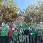 Protesta en Barcelona contra la situación de los alquileres