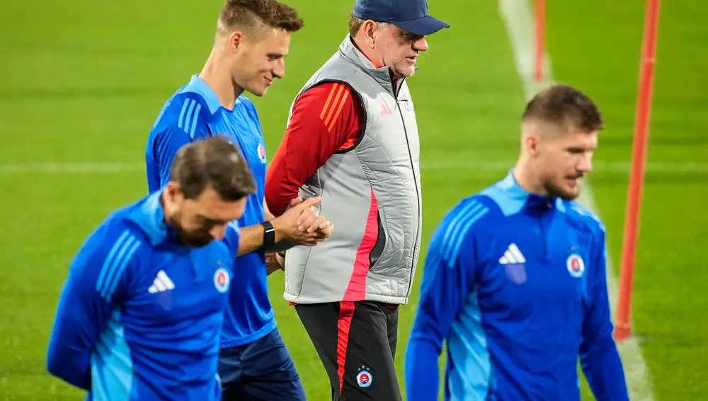 ENTRENAMIENTO SLOVAN BRATISLAVA