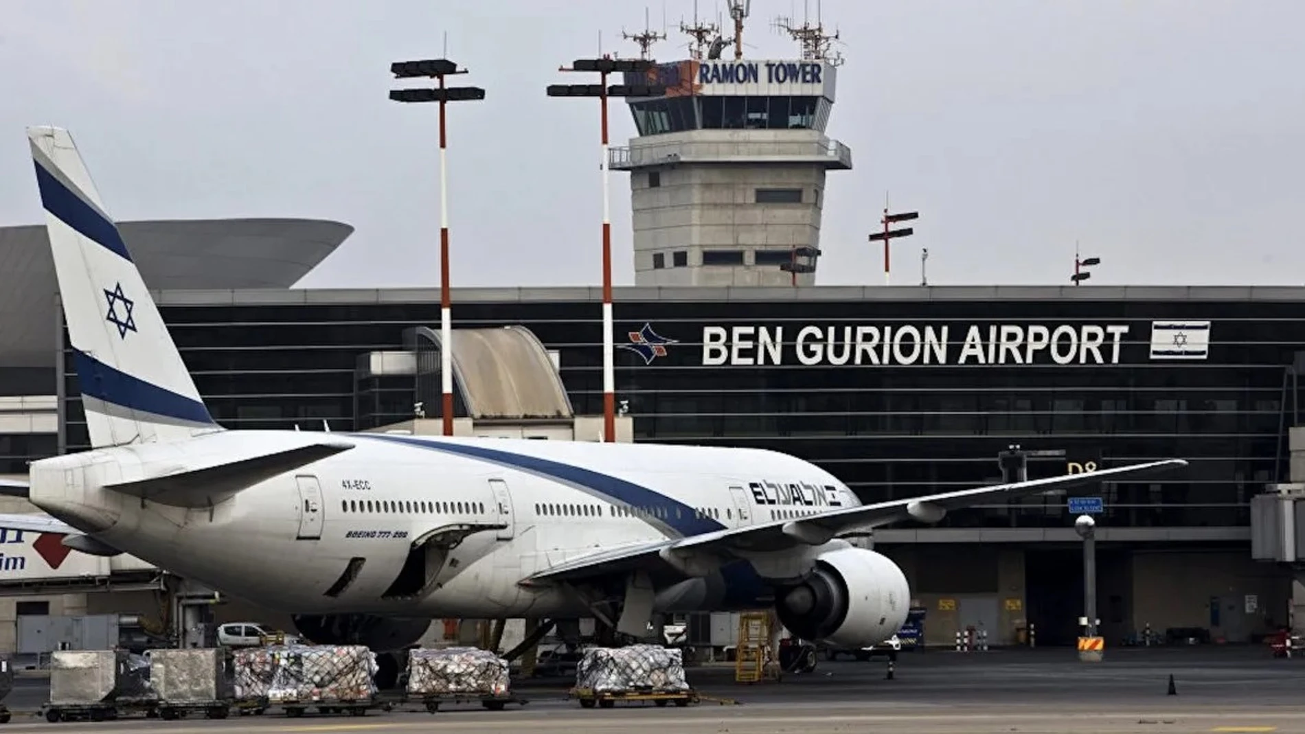 El aeropuerto de Tel Aviv