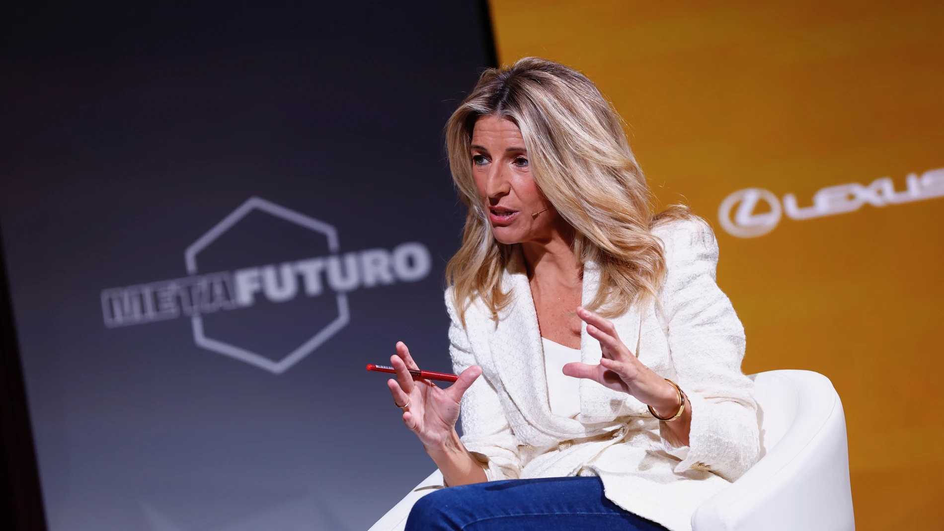 Jornadas de Metafuturo, iniciativa de Atresmedia. Intervención de Yolanda Díaz. © Jesús G. Feria.