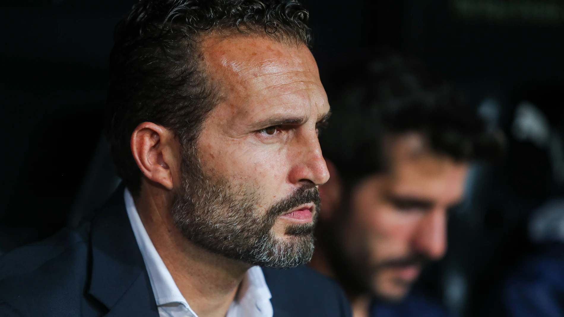 Ruben Baraja, head coach of Valencia CF, looks on during the Spanish league, La Liga EA Sports, football match played between Valencia CF and UD Las Palmas at Mestalla stadium on October 21, 2024, in Valencia, Spain. AFP7 21/10/2024 ONLY FOR USE IN SPAIN
