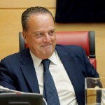 Mario Amilivia durante su comparecencia en las Cortes