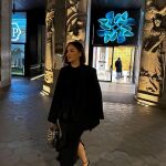 Tamara Falcó con un vestido de lo más elegante.