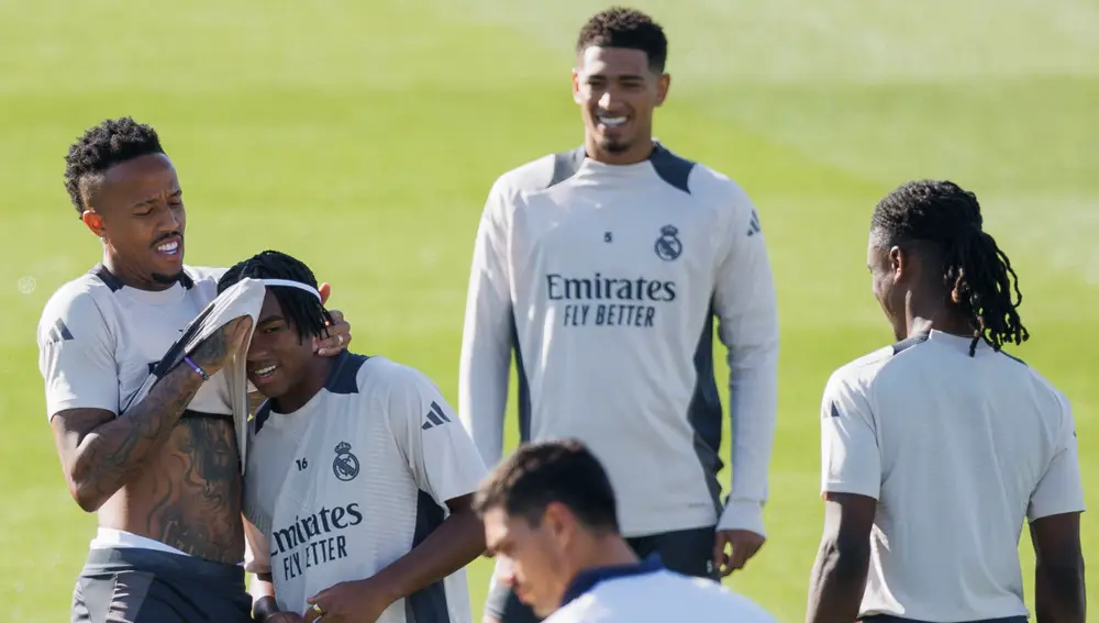 Entrenamiento del Real Madrid