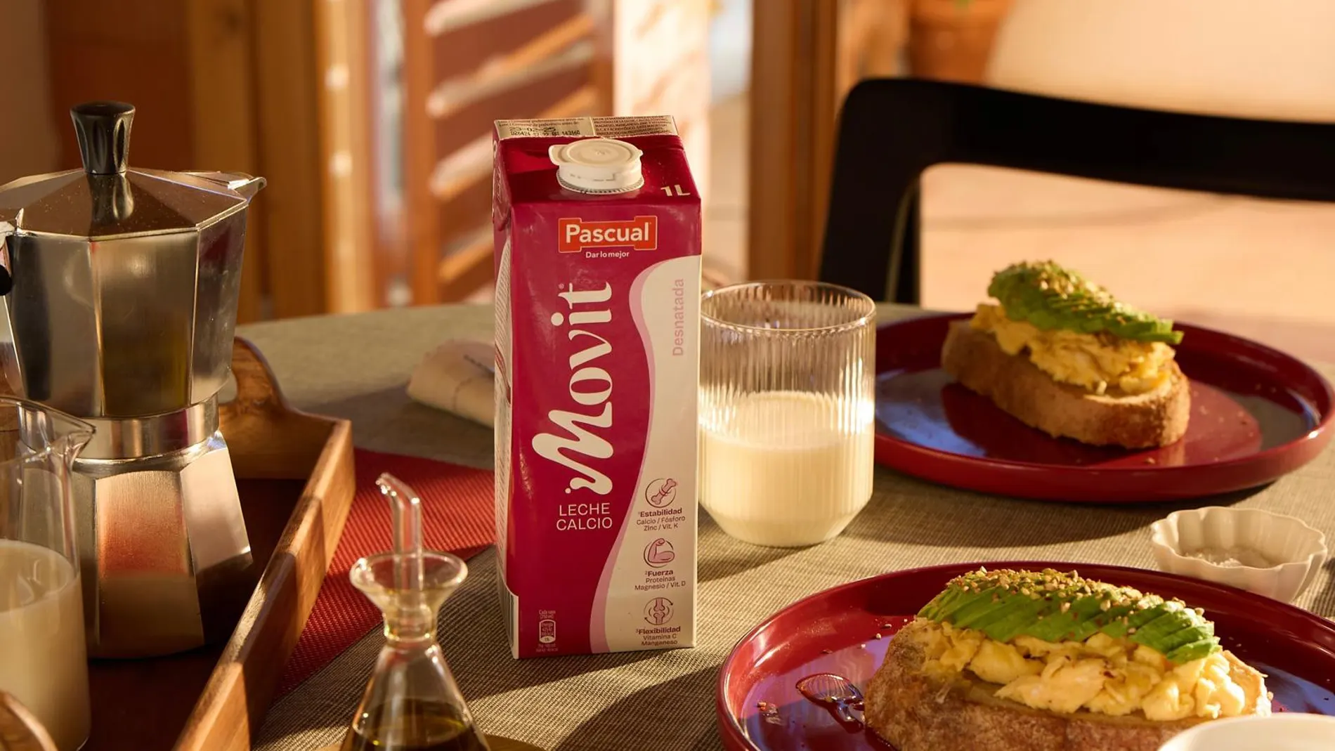 Envase de la nueva marca de Pascual Movit