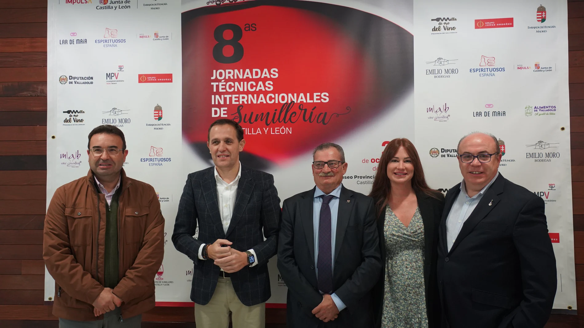 Conrado Íscar inaugura las jornadas junto a Pablo Martín, Roberto Díez, Yolanda Burgoa y Miguel Ángel Benito