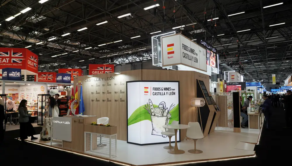Expositor de Castilla y León en el Salón Internacional de la Alimentación de París