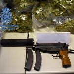 Imagen de archivo de un subfusil