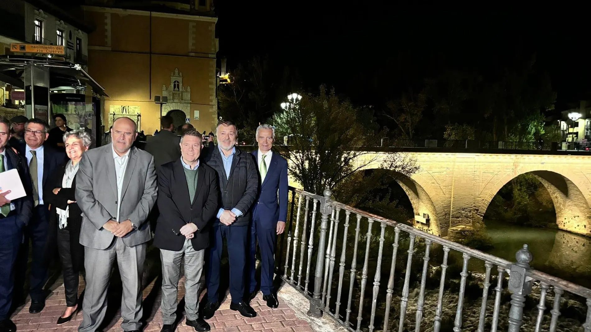 CASTILLA LA MANCHA.-El puente de San Antón de Cuenca estrena luz propia gracias a Fundación Iberdrola y tras 178.000 euros de inversión