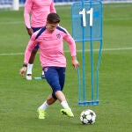 Entrenamiento del Atlético de Madrid