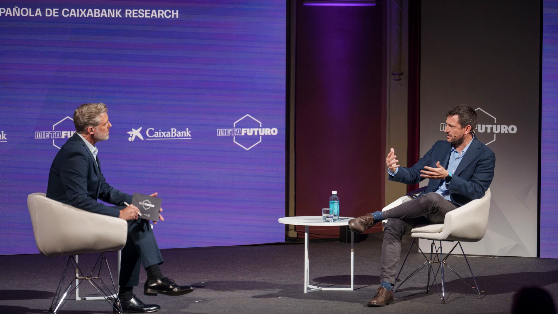 Oriol Aspachs - Director de Economía Española - CaixaBank en las jornadas Metafuturo de atresmedia
