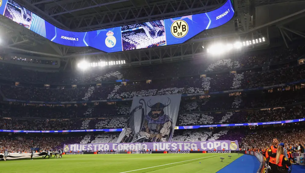 Encuentro de la Champions League entre el Real Madrid y el Borussia Dortmund. © Jesús G. Feria.