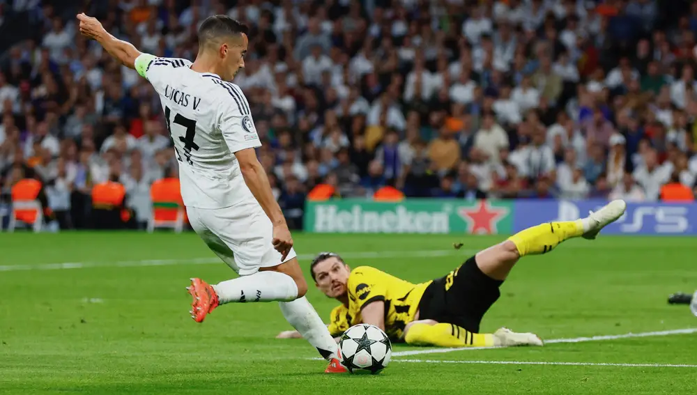 Encuentro de la Champions League entre el Real Madrid y el Borussia Dortmund. © Jesús G. Feria.