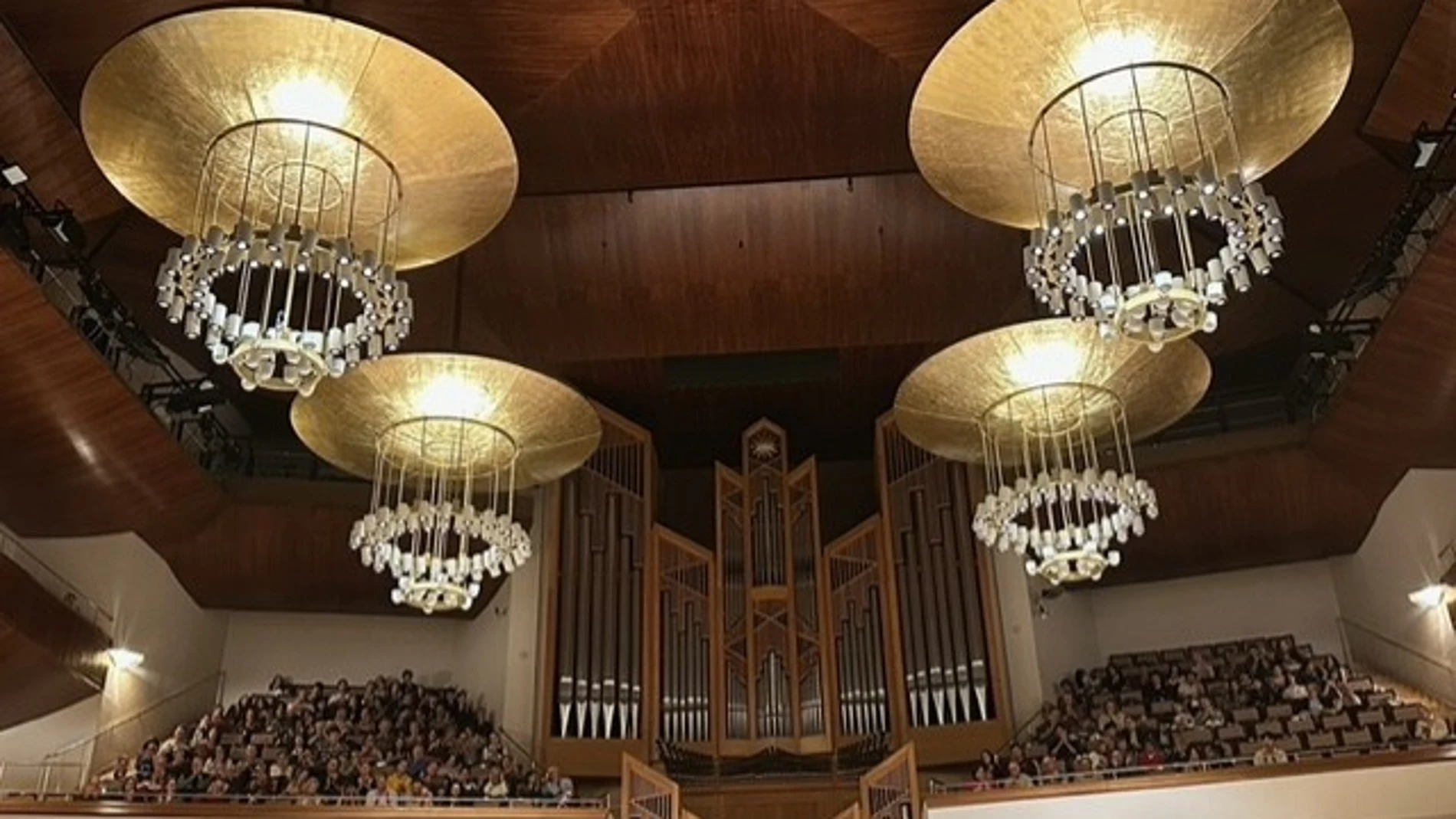 Imagen del auditorio de Madrid