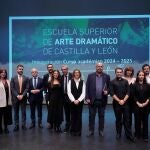 Rocío Lucas preside la inauguración del curso en la Escuela de Arte Dramático de Castilla y León
